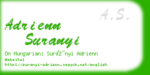 adrienn suranyi business card